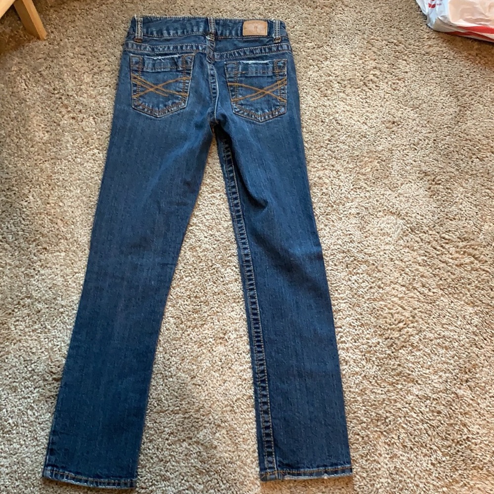 Aeropostale Bayla Skinny Women’s Blue Denim Jeans - Picture 11 of 11